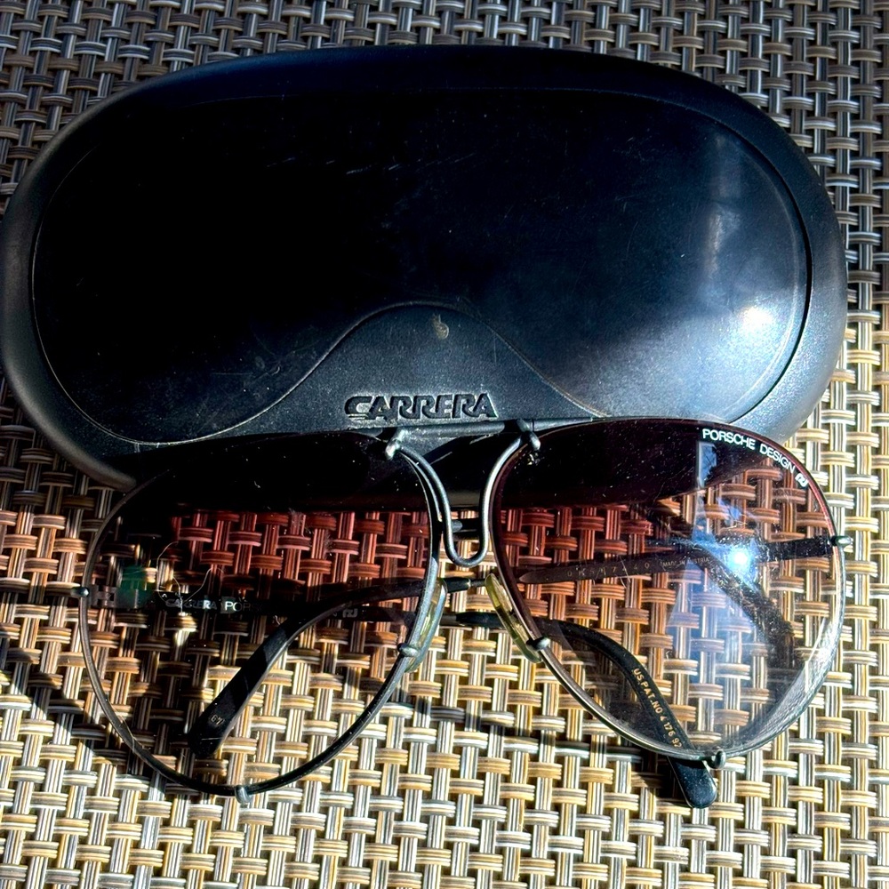 RARE Vintage Porsche Carrera Aviator Sunglasses